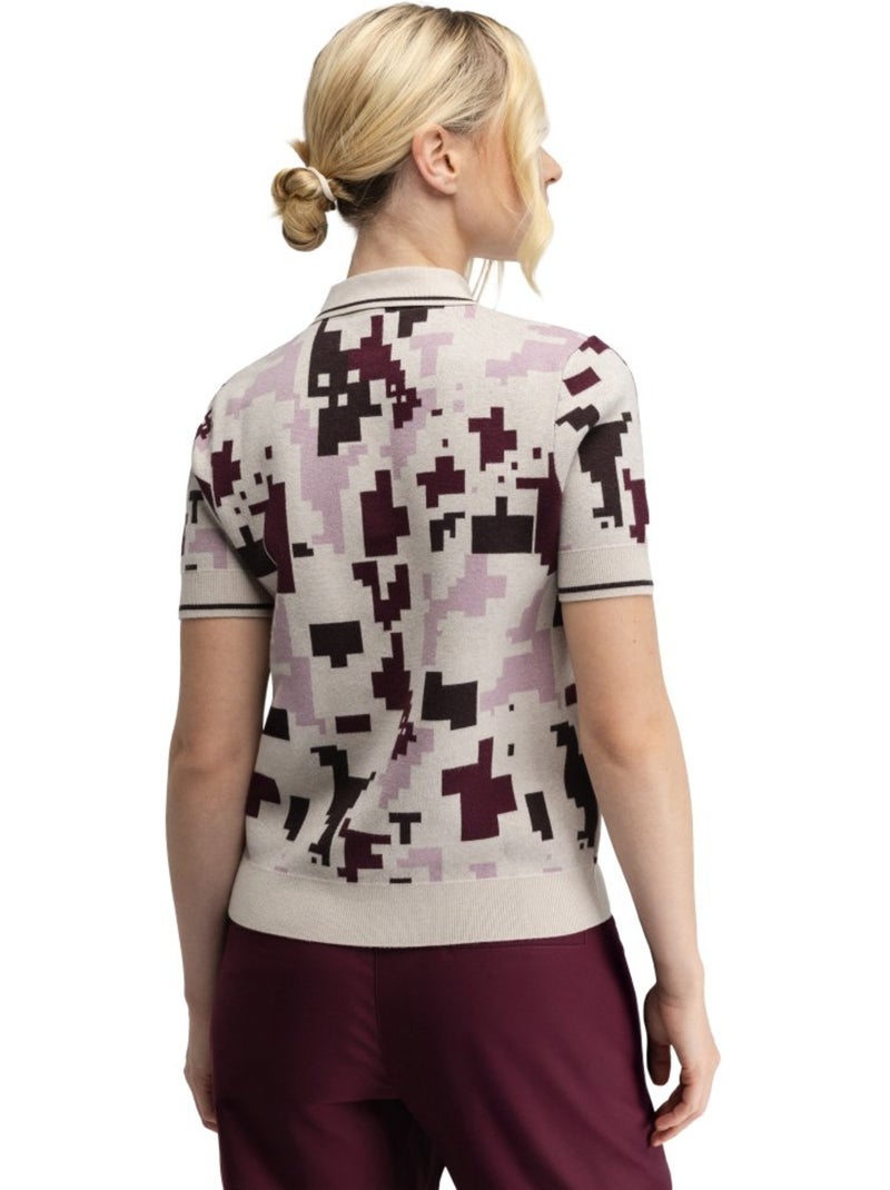 Polo de golf maille femme golf femme hazard-w Rose - Kiabi