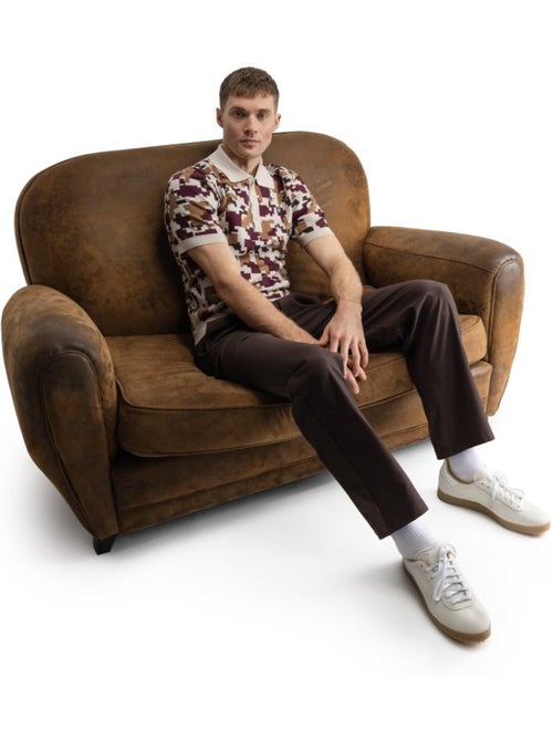 Polo de golf maille homme golf homme trevino sand - Kiabi Polo de golf maille homme golf homme trevino sand - Kiabi