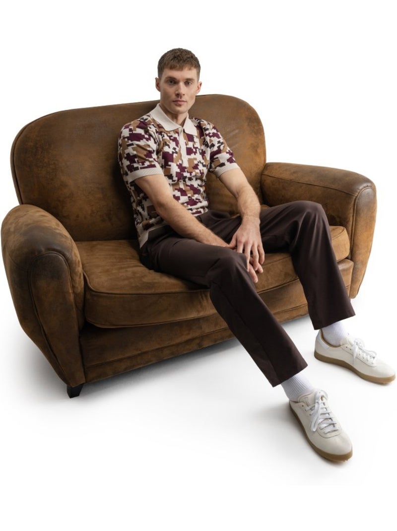Polo de golf maille homme golf homme trevino sand Beige - Kiabi