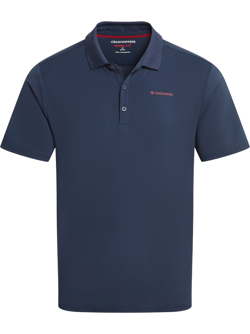 Polo de golf manches courtes bramshaw - craghoppers Bleu foncé - Kiabi