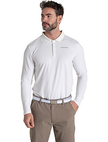 Polo de golf manches longues bramshaw - craghoppers
