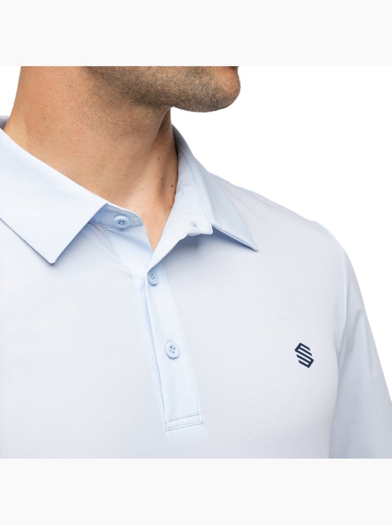 Polo de golf technique homme golf homme birkdale Bleu - Kiabi