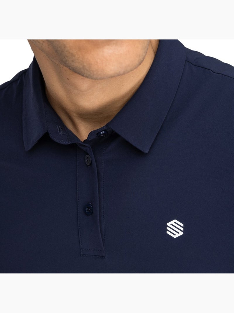 Polo de golf technique homme golf homme birkdale Bleu marine - Kiabi