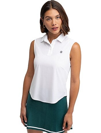 Polo de golf technique sans manches femme golf femme llorea