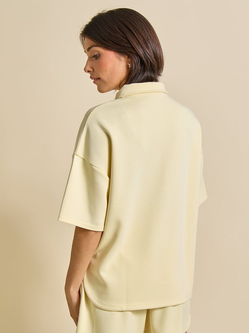 Polo de sport oversize - (ekstract) Jaune - Kiabi
