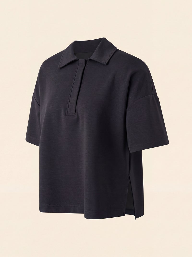 Polo de sport oversize - (ekstract) Noir - Kiabi