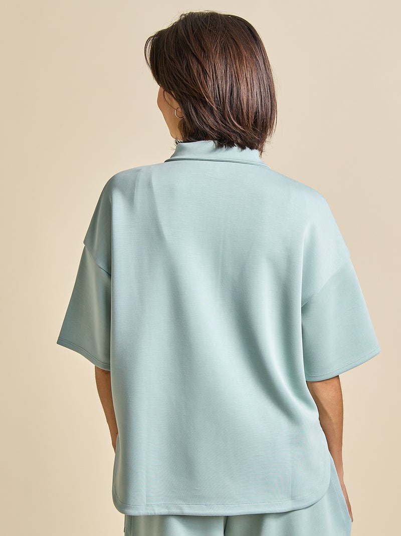 Polo de sport oversize - (ekstract) Vert - Kiabi