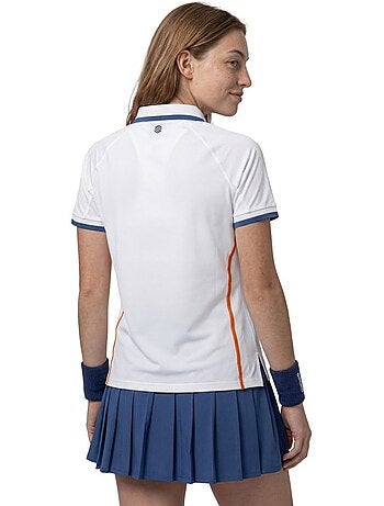 Polo de tennis demi-zip femme tennis femme player-w
