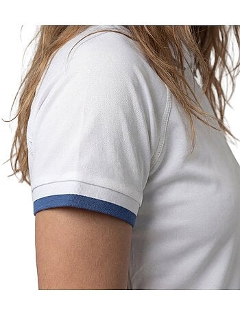 Polo de tennis demi-zip femme tennis femme player-w
