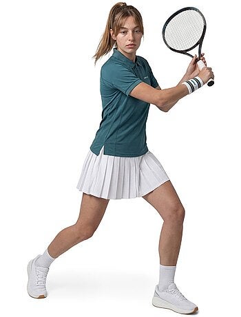 Polo de tennis demi-zip femme tennis femme player-w