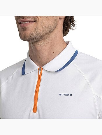 Polo de tennis demi-zip homme tennis homme player