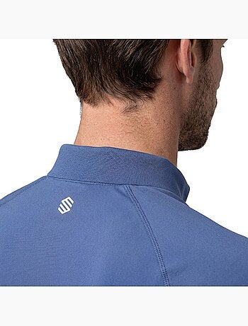 Polo de tennis demi-zip homme tennis homme player navy