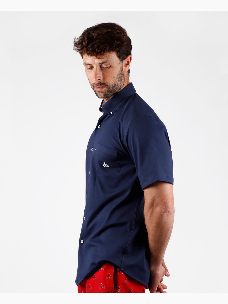 Polo DIVER pour homme Bleu marine - Kiabi