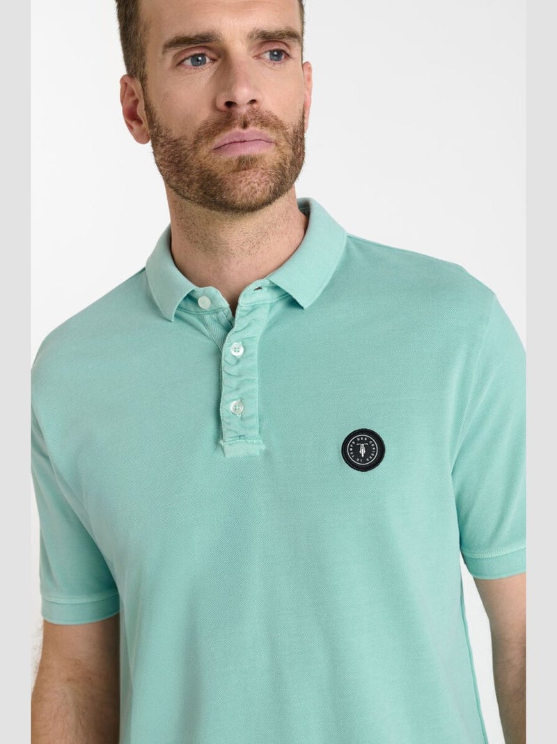 Polo DYLON 'Le Temps Des Cerises' Bleu - Kiabi