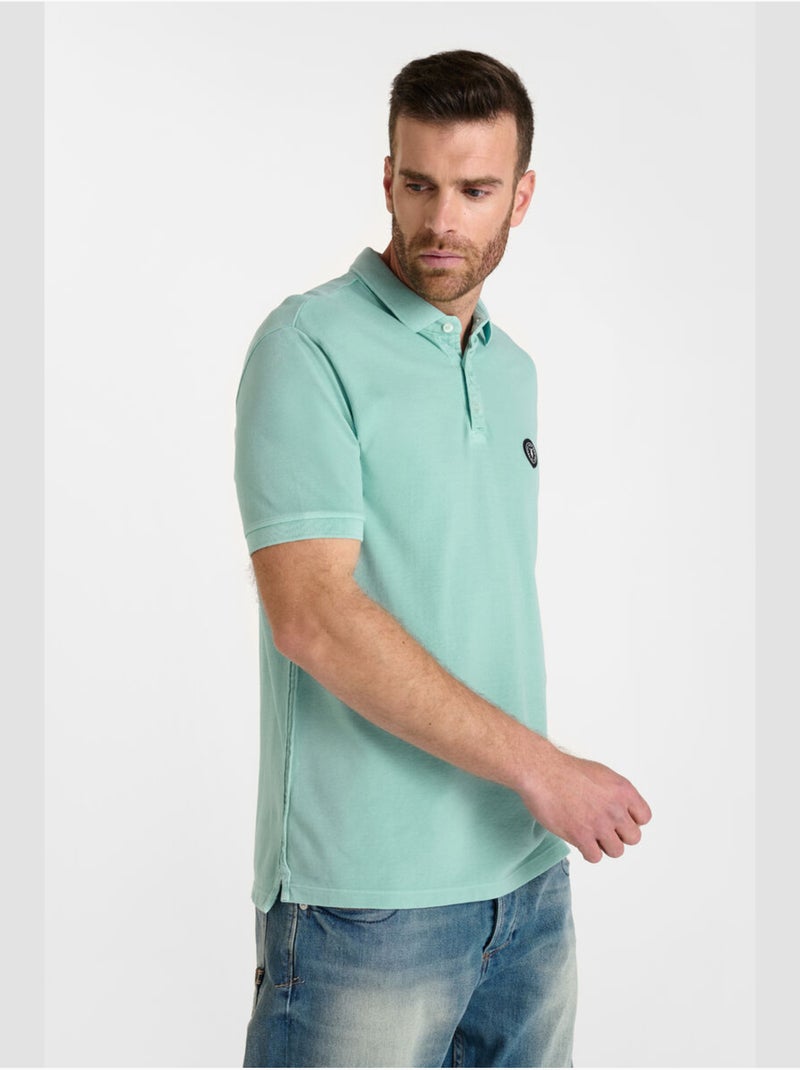 Polo dylon 'le temps des cerises' Bleu - Kiabi