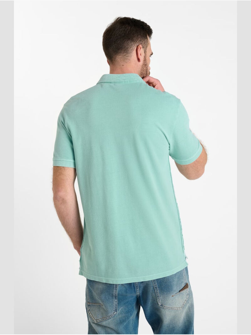 Polo dylon 'le temps des cerises' Bleu - Kiabi