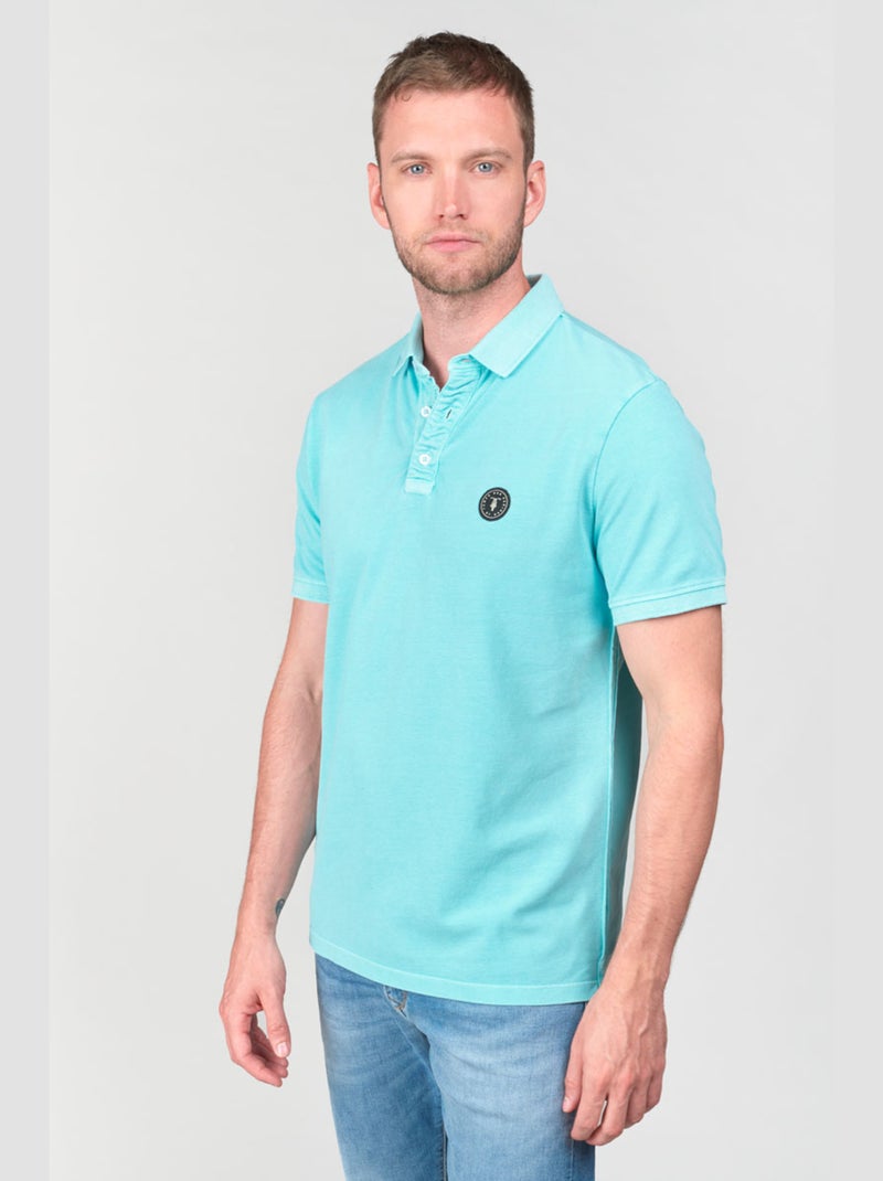 Polo DYLON 'Le Temps Des Cerises' Bleu - Kiabi