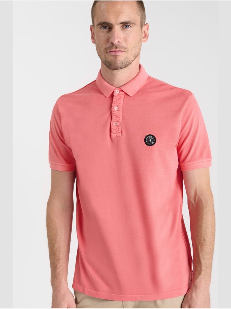 Polo dylon 'le temps des cerises' Rose - Kiabi