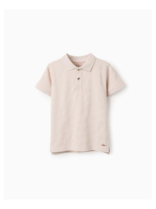 Polo en Coton à Rayures - Kiabi