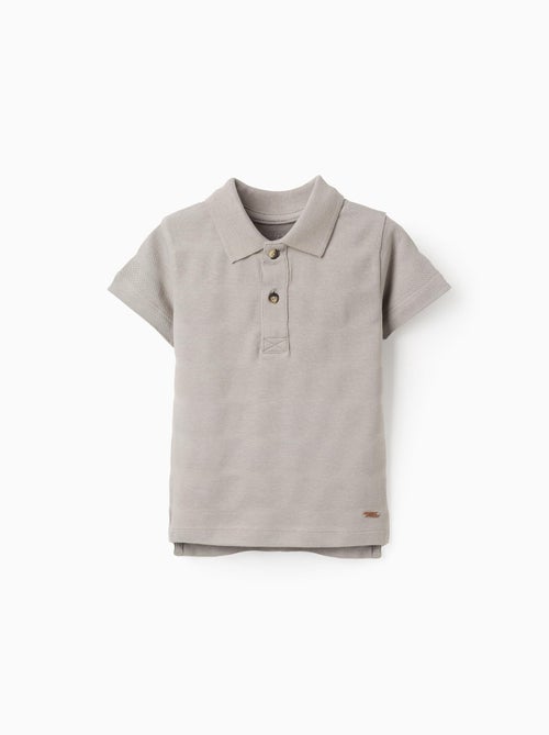 Polo en Coton à Rayures - Kiabi