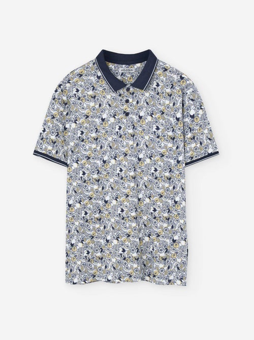Polo en Coton avec Motif - Kiabi