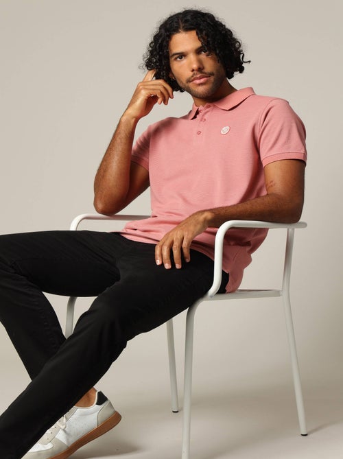 Polo en coton  'Deeluxe' - Kiabi