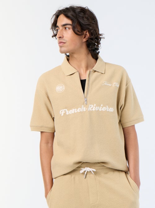 Polo en coton homme à manches courtes - Kiabi Polo en coton homme à manches courtes - Kiabi