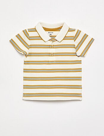 Polo en coton piqué