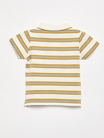 Polo en coton piqué