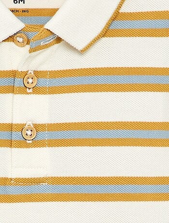 Polo en coton piqué