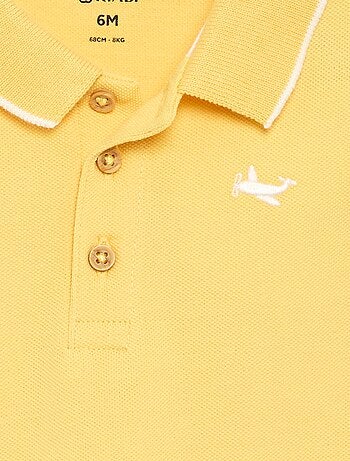 Polo en coton piqué