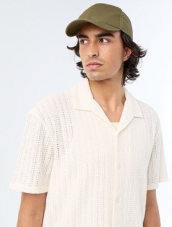 Polo en coton pour homme à manches courtes