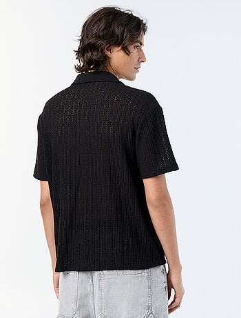 Polo en coton pour homme à manches courtes