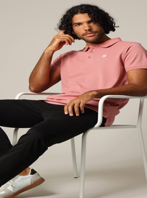Polo en coton pour homme 'Deeluxe' - Kiabi