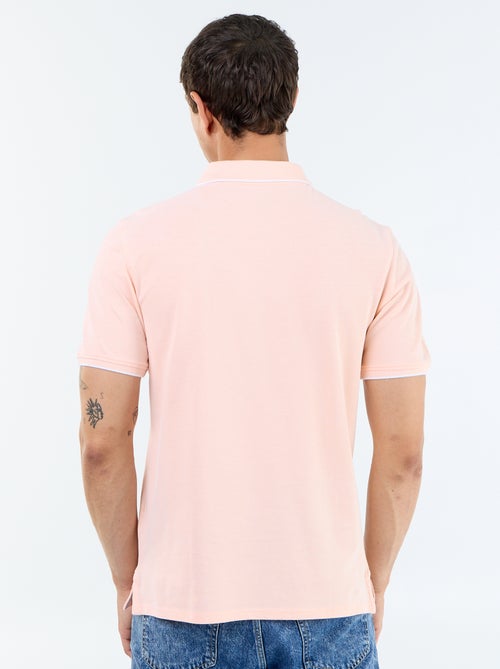 Polo en coton uni pour homme à manches courtes - Kiabi Polo en coton uni pour homme à manches courtes - Kiabi