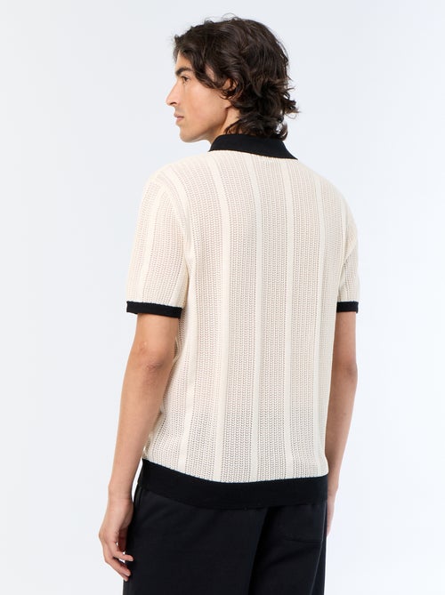 Polo en coton uni pour homme - Kiabi Polo en coton uni pour homme - Kiabi