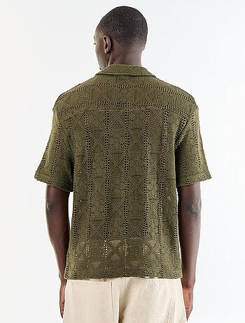 Polo en coton uni pour homme