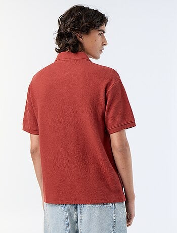 Polo en coton homme à manches courtes