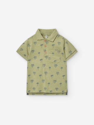 Polo en Jersey avec Motif