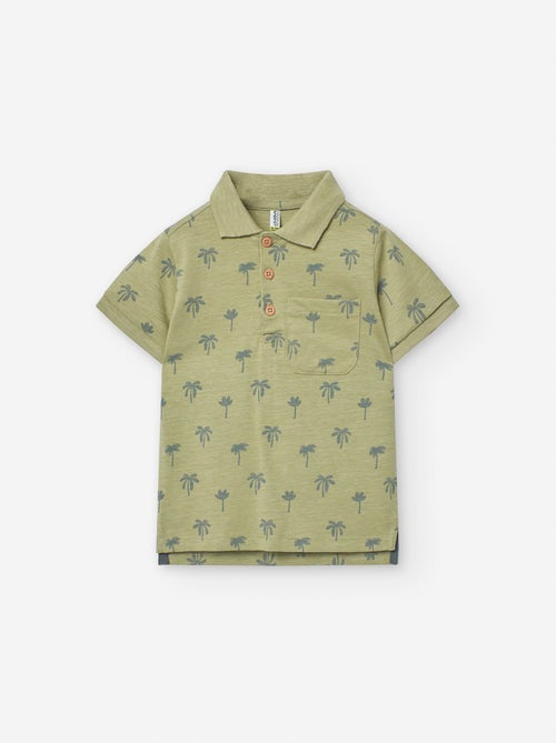 Polo en Jersey avec Motif - Kiabi