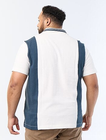 Polo en jersey imprimé