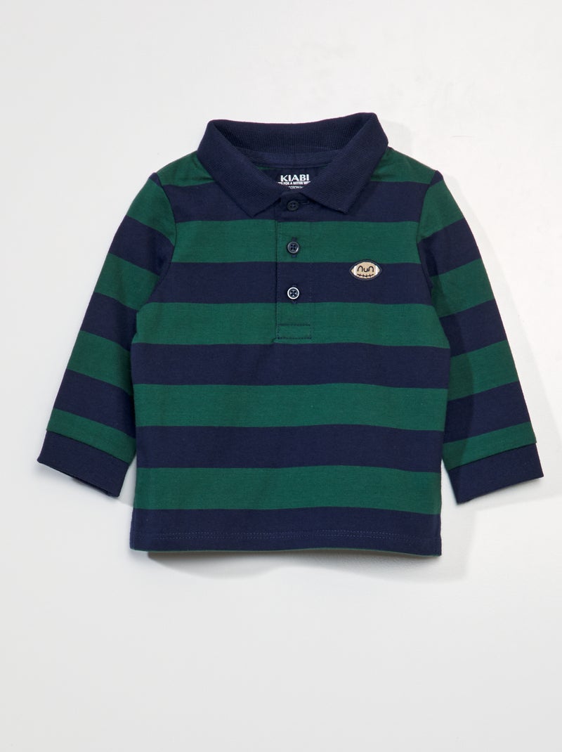 Polo en jersey Vert - Kiabi