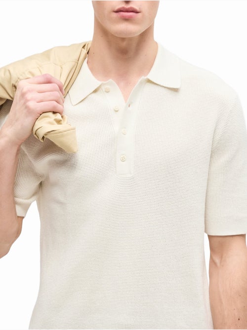 Polo en maille - Calvin Klein - Kiabi