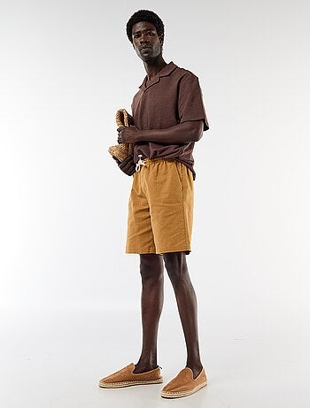 Polo en maille à manches courtes