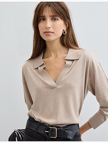 Polo en maille, MO Fashion