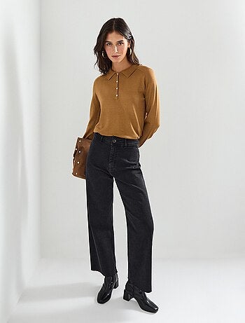 Polo en maille, MO Fashion