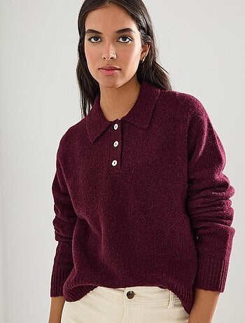 Polo en maille, MO Fashion