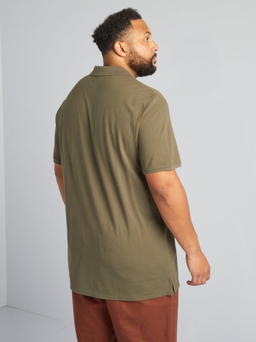 Polo en maille piqué - Kiabi