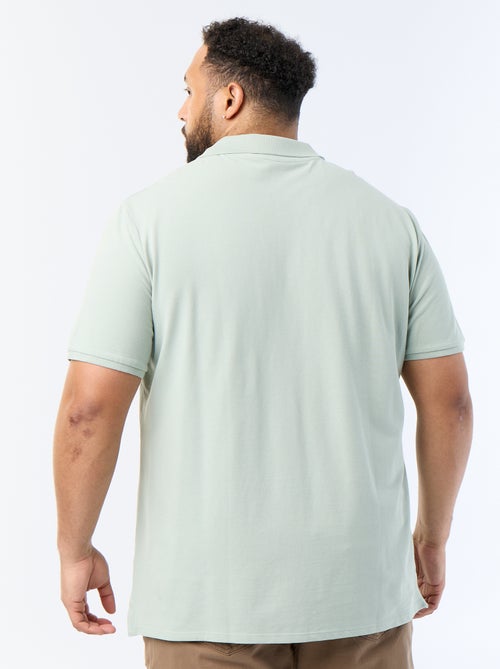 Polo en maille piqué - Kiabi