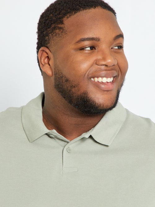 Polo en maille piqué - Kiabi